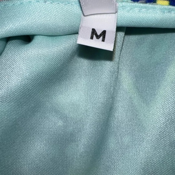 Pinkblush Sz Med Maternity Boho Retro Mini Dress Lined Lightweight Polyester - Picture 5 of 8